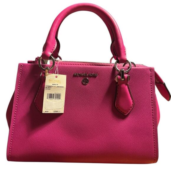 Michael Michael Kors Marilyn Small Crossbody - Wild Berry - Picture 2 of 7